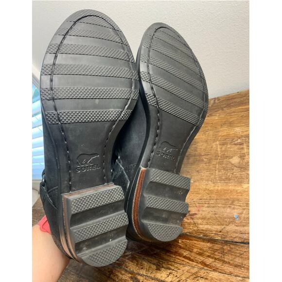 Sorel Lolla II Strap Stud Women's Boots Black size 7.5 - Picture 6 of 6